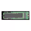 StarTech.com carcasa USB-C 10 Gbit/s para SSD M.2 NVMe o M.2 SATA – carcasa externa de aluminio sin herramientas para SSD M.2 PCIe/SATA NGFF – cable host USB Type-C y Type-A – compatible con 2230/2242/2260/2280