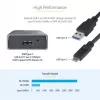 StarTech.com carcasa USB-C 10 Gbit/s para SSD M.2 NVMe o M.2 SATA – carcasa externa de aluminio sin herramientas para SSD M.2 PCIe/SATA NGFF – cable host USB Type-C y Type-A – compatible con 2230/2242/2260/2280