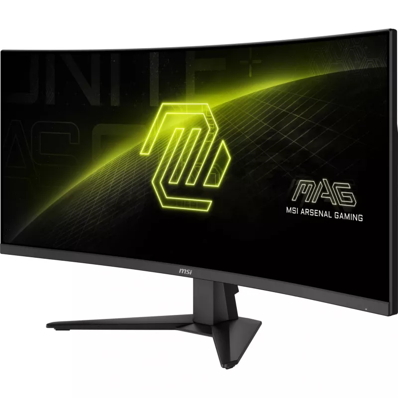 MSI MAG 346CQ Monitor de ordenador 86,4 cm (34 inch) 3440 x 1440 píxeles UltraWide Dual Quad HD LCD Negro