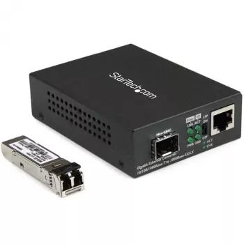 StarTech.com Convertidor de medios de fibra Gigabit Ethernet - Compacto - 850nm MM LC - 550m