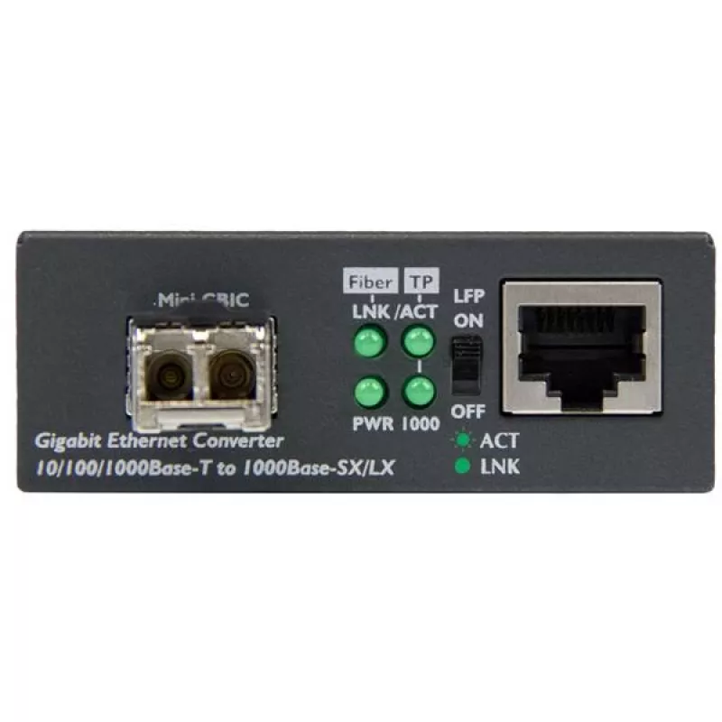 StarTech.com Convertidor de medios de fibra Gigabit Ethernet - Compacto - 850nm MM LC - 550m