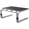 StarTech.com Soporte elevador para monitor – Acero y aluminio – Altura ajustable