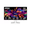 MSI MPG 321URXW QD-OLED Monitor de ordenador 80 cm (31,5 inch) 3840 x 2160 píxeles 4K Ultra HD Blanco