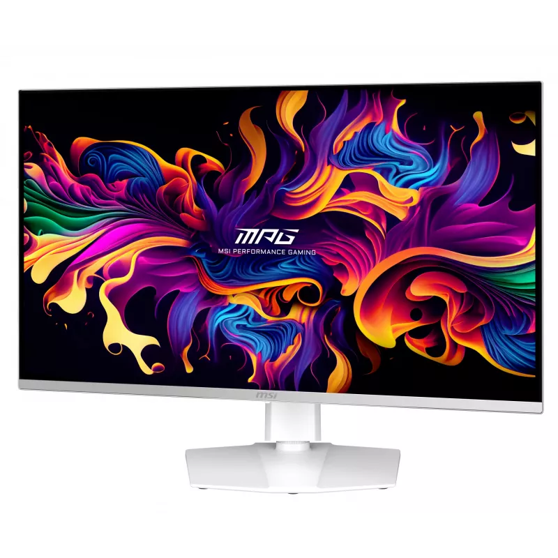MSI MPG 321URXW QD-OLED Monitor de ordenador 80 cm (31,5 inch) 3840 x 2160 píxeles 4K Ultra HD Blanco