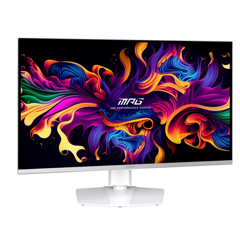 MSI MPG 321URXW QD-OLED Monitor de ordenador 80 cm (31,5 inch) 3840 x 2160 píxeles 4K Ultra HD Blanco