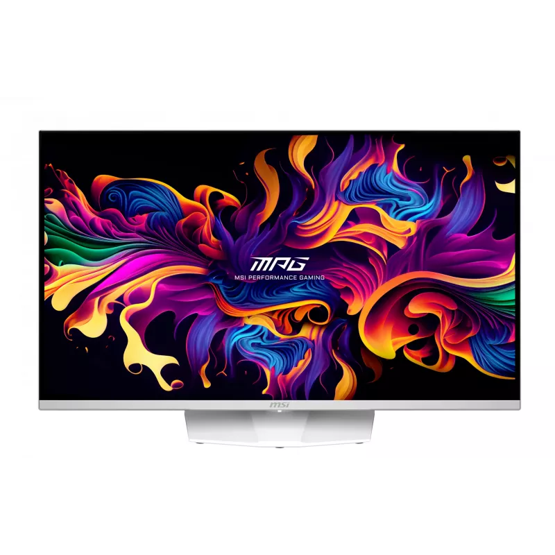 MSI MPG 321URXW QD-OLED Monitor de ordenador 80 cm (31,5 inch) 3840 x 2160 píxeles 4K Ultra HD Blanco