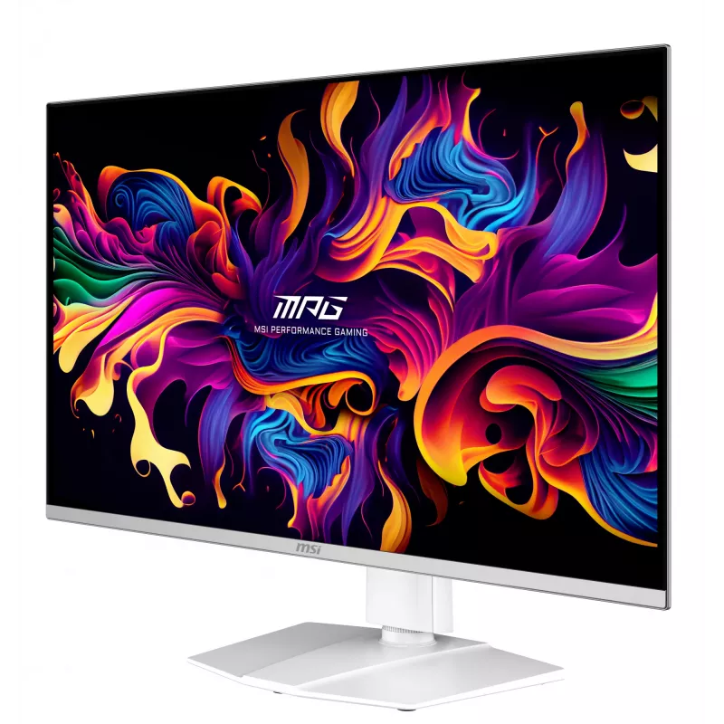 MSI MPG 321URXW QD-OLED Monitor de ordenador 80 cm (31,5 inch) 3840 x 2160 píxeles 4K Ultra HD Blanco