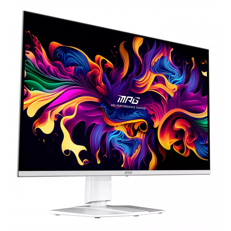 MSI MPG 321URXW QD-OLED Monitor de ordenador 80 cm (31,5 inch) 3840 x 2160 píxeles 4K Ultra HD Blanco