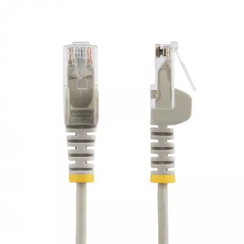 Cable StarTech.com 3 m CAT6 - delgado - conectores RJ45 sin enganches - gris