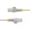 Cable StarTech.com 3 m CAT6 - delgado - conectores RJ45 sin enganches - gris