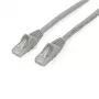 Cable Ethernet StarTech.com 2 m CAT6 – gris, cable Gigabit Ethernet CAT 6 – 250 MHz, 100 W PoE, RJ45, UTP, de red/parcheo, sin enganches con alivio de tensión, probado individualmente