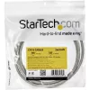Cable Ethernet StarTech.com 2 m CAT6 – gris, cable Gigabit Ethernet CAT 6 – 250 MHz, 100 W PoE, RJ45, UTP, de red/parcheo, sin enganches con alivio de tensión, probado individualmente