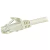 Cable Ethernet StarTech.com 3 m CAT6 – blanco – cable Gigabit Ethernet CAT 6 – 250MHz 100W PoE RJ45 UTP de red/parcheo, sin enganches con alivio de tensión, probado individualmente