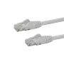 StarTech.com N6PATC7MWH cable de conexión Ethernet CAT6 de 7 m, RJ45 snagless, UTP, 650 MHz, 100 W PoE, 24 AWG, blanco