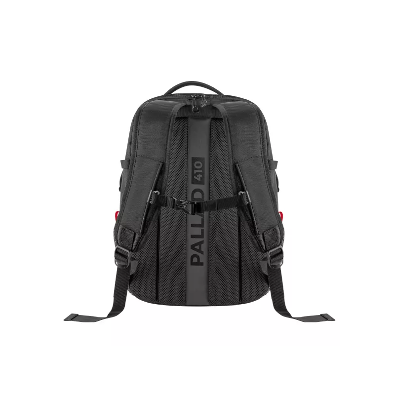 Mochila GENESIS Pallad 410 negra poliéster