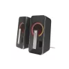 Conjunto de altavoces GENESIS Helium 100 BT RGB 10 W PC/portátil negro, plateado 2.0 canales Bluetooth
