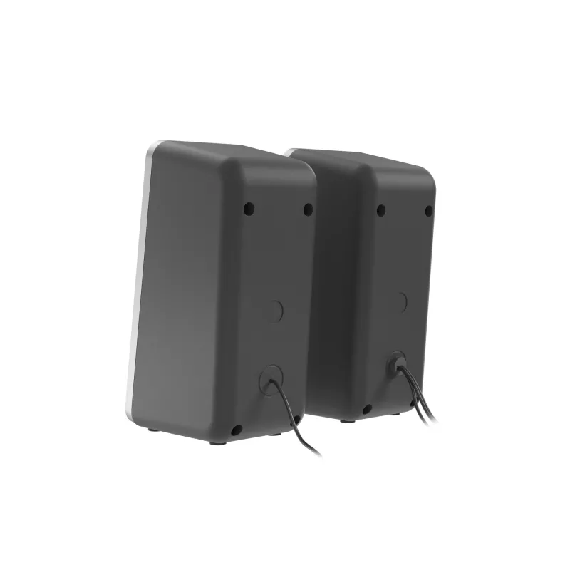 Conjunto de altavoces GENESIS Helium 100 BT RGB 10 W PC/portátil negro, plateado 2.0 canales Bluetooth