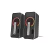Conjunto de altavoces GENESIS Helium 100 BT RGB 10 W PC/portátil negro, plateado 2.0 canales Bluetooth
