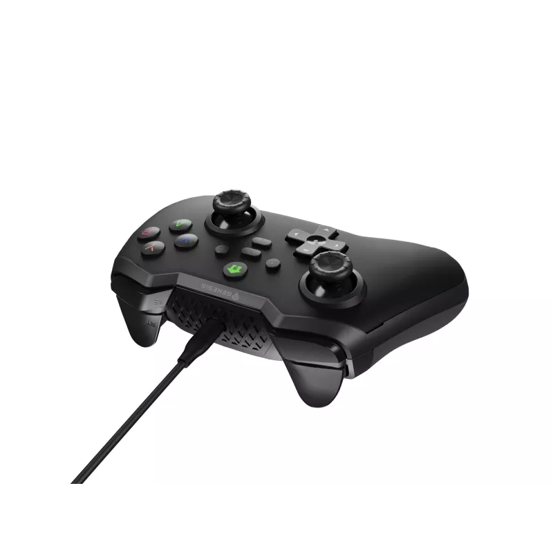 GENESIS Mangan 300 negro USB mando analógico / digital Android, Nintendo Switch, PC