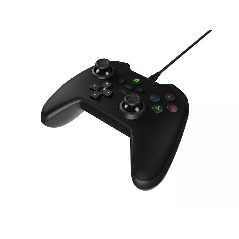GENESIS Mangan 300 negro USB mando analógico / digital Android, Nintendo Switch, PC
