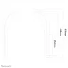 Neomounts NS-SB100 Soporte para barra de sonido Sonos – máx. 15 kg – montaje en pantalla