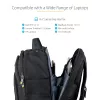 StarTech.com Mochila para portátil de 15,6 pulgadas con organizador de accesorios extraíble - Mochila profesional IT-Tech para trabajo/viaje/desplazamiento - Bolsa ergonómica para ordenador - Nylon balístico resistente - Compartimentos para portátil/tablet