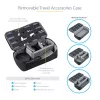 StarTech.com Mochila para portátil de 17,3 pulgadas con estuche organizador de accesorios extraíble – Mochila profesional IT-Tech para trabajo/viaje/desplazamiento – Bolsa ergonómica para ordenador – Nylon balístico resistente – Compartimentos para portátil/tablet