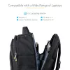 StarTech.com Mochila para portátil de 17,3 pulgadas con estuche organizador de accesorios extraíble – Mochila profesional IT-Tech para trabajo/viaje/desplazamiento – Bolsa ergonómica para ordenador – Nylon balístico resistente – Compartimentos para portátil/tablet