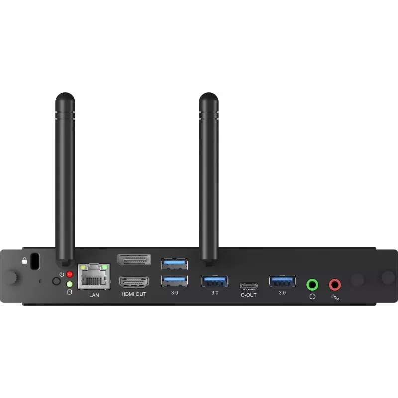 iiyama OPC51204BC-1 PC/Workstation Intel® Core™ i5 i5-12450H 8 GB DDR4-SDRAM 256 GB SSD Windows 11 IoT Enterprise Mini-PC Negro