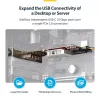 StarTech.com Tarjeta PCIe USB Type-C de 4 puertos, USB 3.2 10Gbps, tarjeta de expansión USB-C PCI Express, 4x controladores USB independientes, Windows/Linux/macOS, conforme TAA
