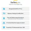 StarTech.com Tarjeta PCIe USB Type-C de 4 puertos, USB 3.2 10Gbps, tarjeta de expansión USB-C PCI Express, 4x controladores USB independientes, Windows/Linux/macOS, conforme TAA