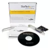 StarTech.com Tarjeta PCIe de 1 puerto paralelo - Tarjeta adaptadora PCI Express a paralelo DB25 - Ampliación de escritorio controlador LPT para impresora, escáner y plotter - SPP/ECP - Perfil estándar/bajo