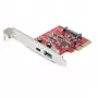 StarTech.com Tarjeta PCIe de 2 puertos 10Gbps USB-A y USB-C – Tarjeta adaptadora controladora host USB 3.2/Gen 2 PCI Express Type-C/A – Tarjeta de ampliación PCIe USB 3.2/Gen 2x1 – Windows, macOS, Linux