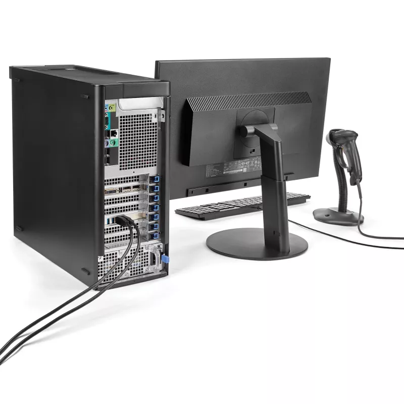 Tarjeta PCIe StarTech.com de 4 puertos USB 3.0 con 4 canales dedicados de 5 Gbps (USB 3.1 Gen 1) – UASP – alimentación SATA / LP4 – tarjeta adaptadora PCI Express