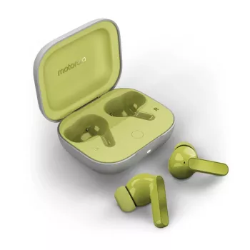 Motorola PG38C05790 Auriculares/headset inalámbricos de botón para llamadas/música/deporte/día a día Bluetooth Verde