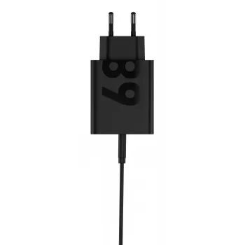 Motorola TurboPower 68W Universal Negro Cargador rápido de CA para interiores