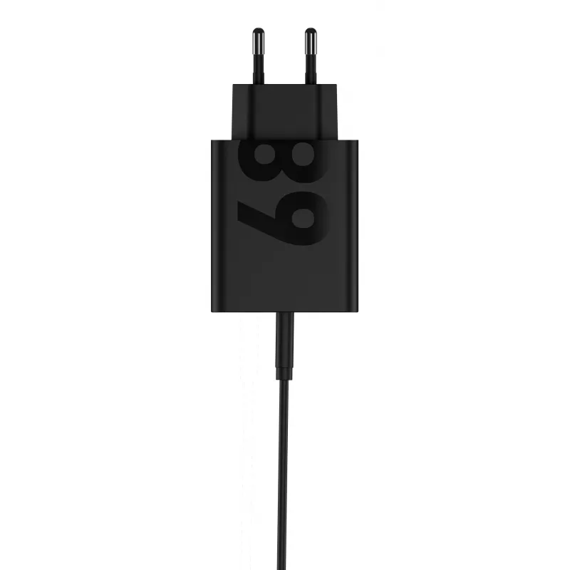Motorola TurboPower 68W Universal Negro Cargador rápido de CA para interiores
