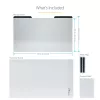 StarTech.com Filtro de privacidad para portátil de 15.6 pulgadas – Filtro de seguridad magnético y extraíble para pantalla de portátil – Protección de pantalla con reducción de luz azul – 16:9 – Mate/Brillante – +/-30 grados