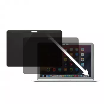 StarTech.com Filtro de privacidad para portátil de 13 pulgadas MacBook Pro y MacBook Air – Filtro de seguridad magnético y extraíble – Protección de pantalla con reducción de luz azul 16:10 – Mate/Brillante – +/-30 grados
