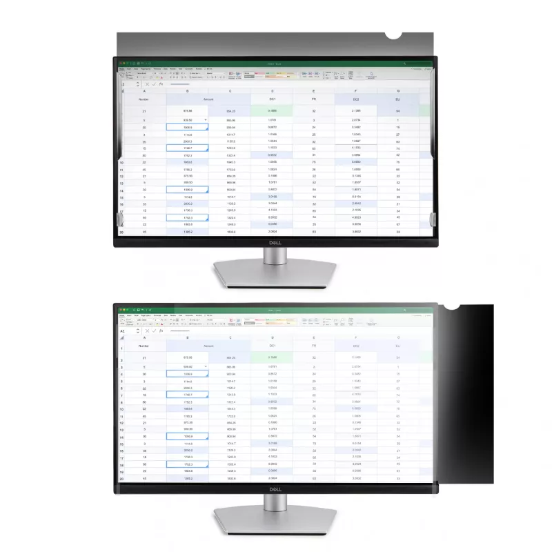 StarTech.com Filtro de privacidad para monitor de 32 pulgadas pantalla de PC – Filtro de seguridad para pantalla de ordenador – Lámina protectora de pantalla con reducción de luz azul – Widescreen 16:9 – Mate/Brillante – +/-30 grados