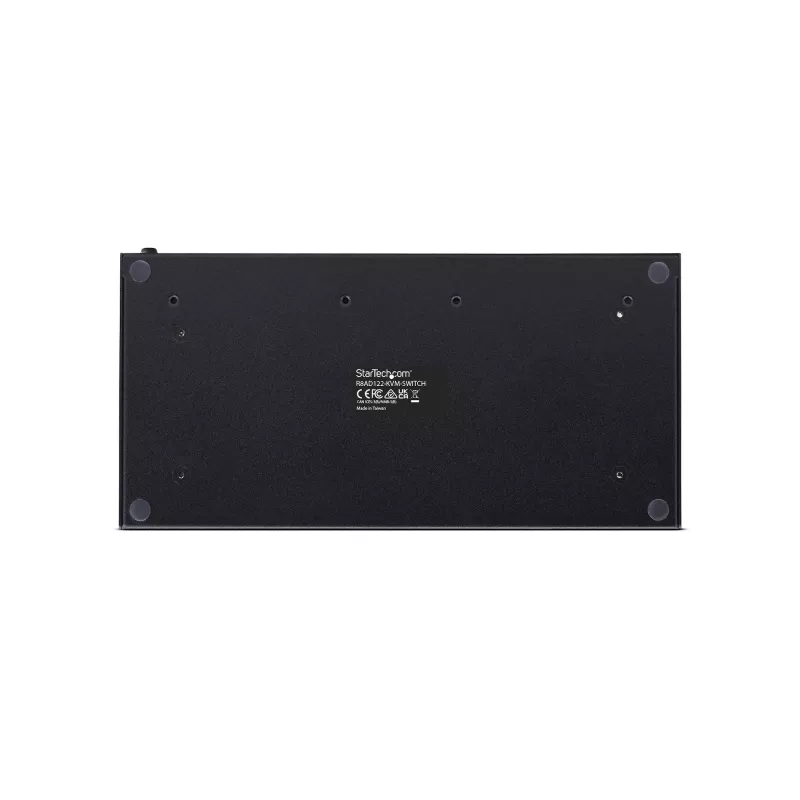 StarTech.com Conmutador KVM DisplayPort de 8 puertos con kit de montaje en rack 1U, 4K 60 Hz DP 1.2, conmutación por botón y tecla de acceso rápido, hub USB de 4 puertos, independiente del sistema operativo, conforme a TAA