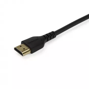 StarTech.com Cable HDMI 2.0 Slim de 6 ft (2 m), cable HDMI premium certificado flexible con Ethernet, UHD 4K 60 Hz HDR10, diseño duradero de fibra de aramida con funda de TPE