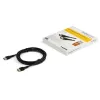 StarTech.com Cable HDMI 2.0 Slim de 6 ft (2 m), cable HDMI premium certificado flexible con Ethernet, UHD 4K 60 Hz HDR10, diseño duradero de fibra de aramida con funda de TPE