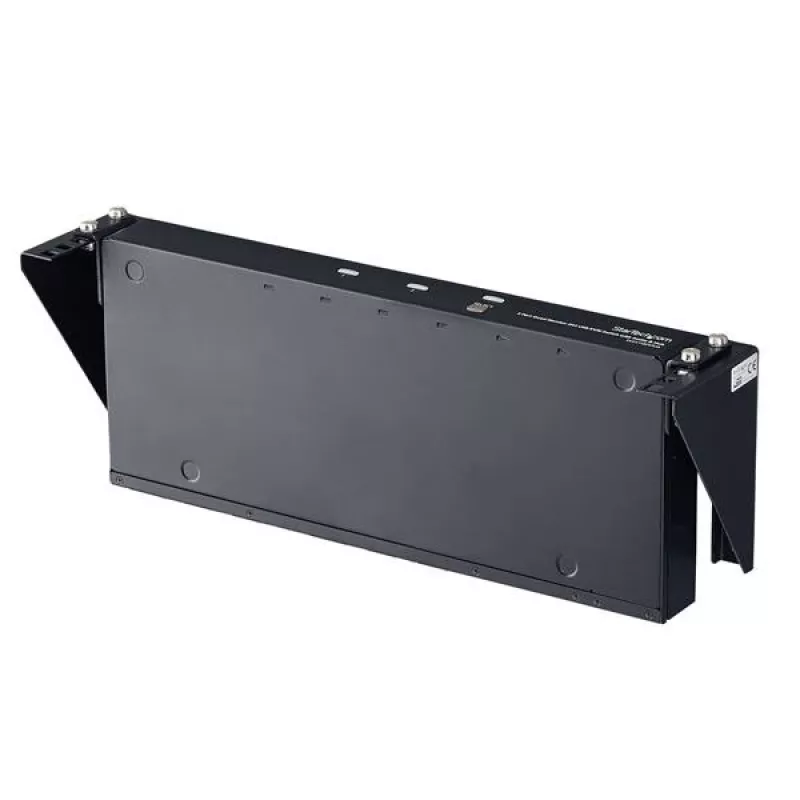StarTech.com Soporte de pared vertical de 2U y 19 pulgadas para dispositivos de acero