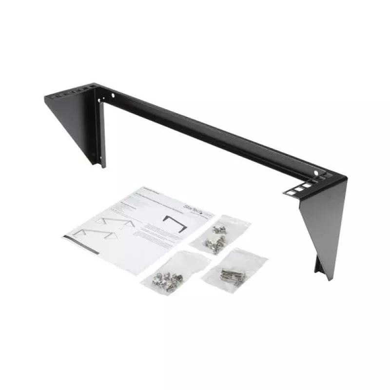 StarTech.com Soporte de pared vertical de 2U y 19 pulgadas para dispositivos de acero