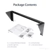StarTech.com Soporte de pared vertical de 2U y 19 pulgadas para dispositivos de acero