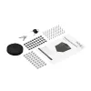 StarTech.com Rack de red de montaje en pared de 4 postes y 9U con bandeja de 1U, rack de servidor de montaje en pared de 19 pulgadas para equipos de datos/AV/electrónica/informática, caja de rack ventilada pequeña