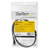 StarTech.com Cable de carga USB-C de 1 m – Cable de carga y sincronización rápido resistente USB 2.0 Type-C a USB-C para portátil – Funda de TPE fibra de aramida M/M 60 W Negro – Samsung S10 S20 iPad Pro MS Surface