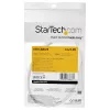 StarTech.com Cable de carga USB-C de 1 m – Cable robusto de carga rápida y sincronización USB 2.0 Type-C a USB-C para portátil – Funda de TPE fibra de aramida M/M 60W blanco – Samsung S10 S20 iPad Pro MS Surface