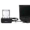 StarTech.com Base de acoplamiento para disco duro USB 3.0 a SATA de una bahía, base para disco duro USB 3.0 (5 Gbit/s), base de acoplamiento externa para HDD/SSD SATA I/II/III de 2,5/3,5 pulgadas, inserción de disco duro de carga superior